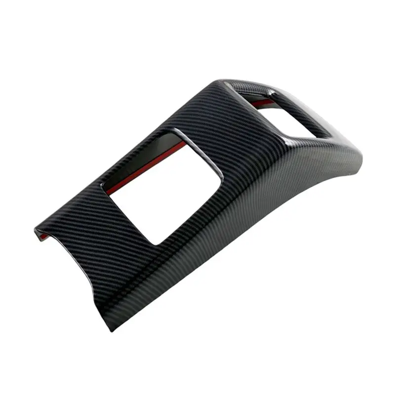 For Honda City Hatchback 2021-2023 Carbon Fiber Car Rear Air Vent Outlet Cover Trim Interior Accessories-L94A