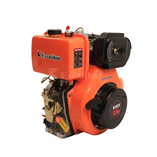 Excalibur 13hp Air Cool Single Cylinder Manufacturer 1 Cylinder Diesel Engine Price