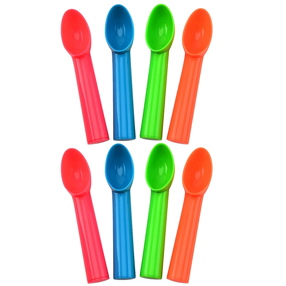 1 set di palette per gelato, palette per frutta, pratiche, resistenti all'usura, colori assortiti, cucina, ristorante, dessert, strumenti multiuso