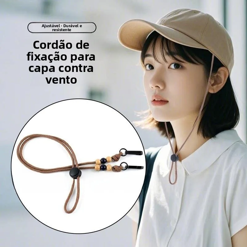 corda-ajustavel-com-contas-a-prova-de-vento-marrom-cafe-para-fixacao-de-chapeu-de-sol-protecao-solar-e-seguranca-do-chapeu