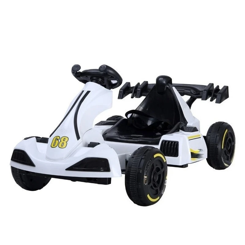 

Children's electric toy kart four-wheel racing car can sit on the balance car
