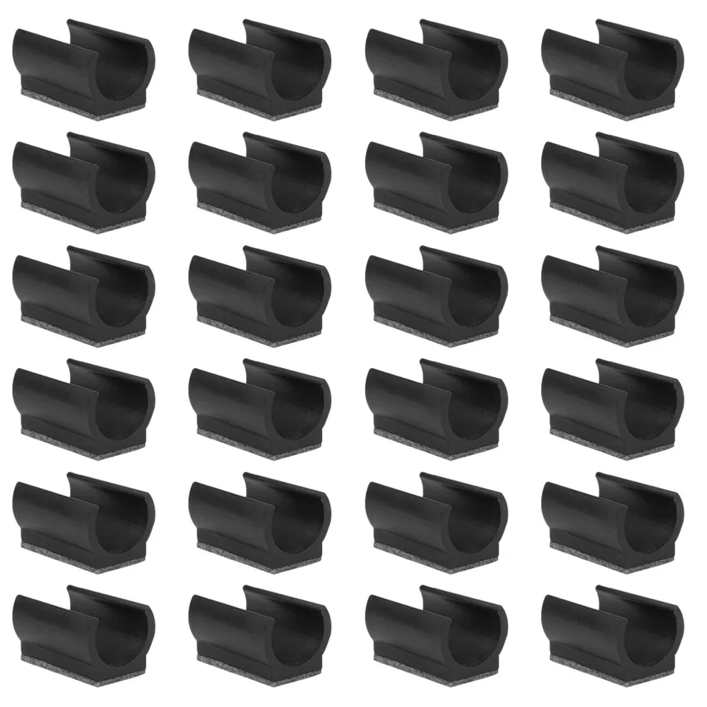 24pcs Felt Chair Gliders for Cantilever Chairs Easy Installation Floor Scratch Protector for Parquet Laminate Tiles
