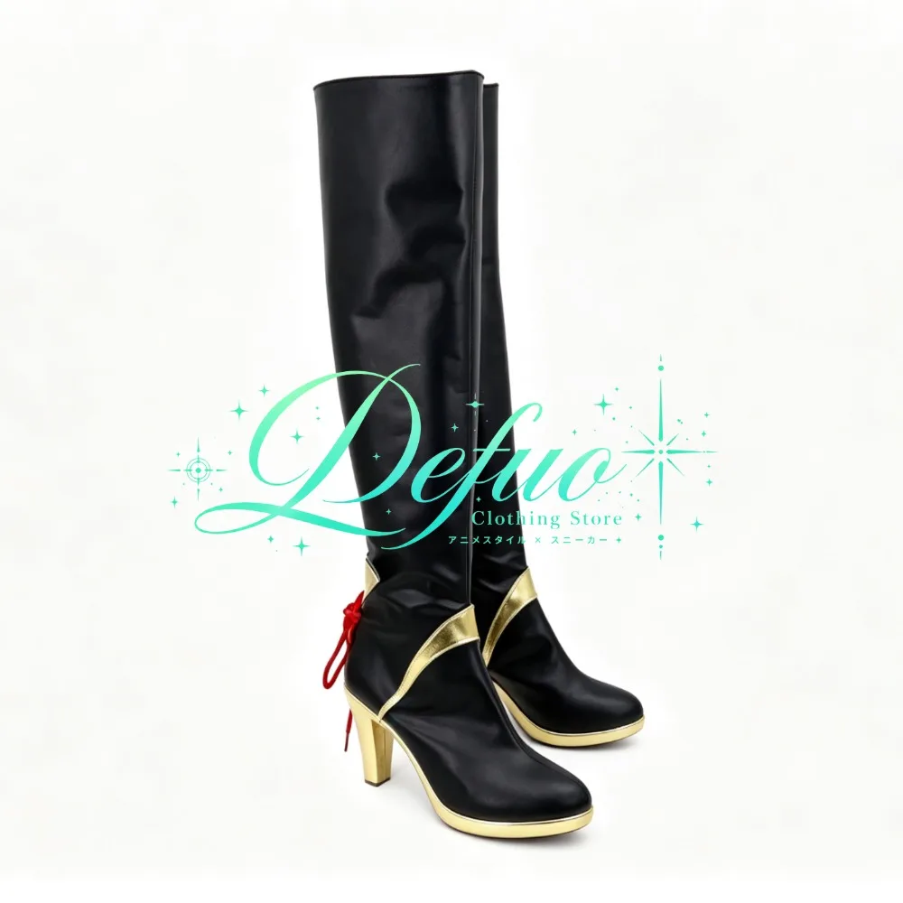 Fu Hua Cosplay Shoes Custom Made for Lunar New Year Game Festival Stage Show and Photo Shoot
