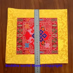 Wholesale Buddhist item Tibet Nepal family home Temple Auspicious Worship Altar Buddha statue Table cloth mat Cushion
