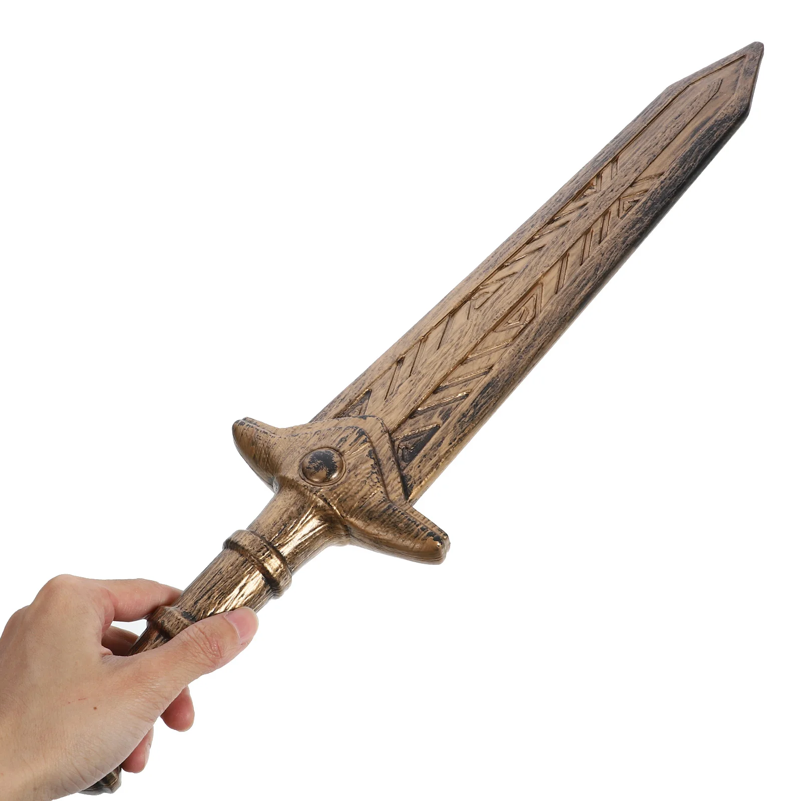 دعامة سيف واسعة مقلدة مثالية لأزياء القراصنة التنكرية للهالوين والحفلات المقاومة للاهتراء لعبة السيف التفاعلية #2