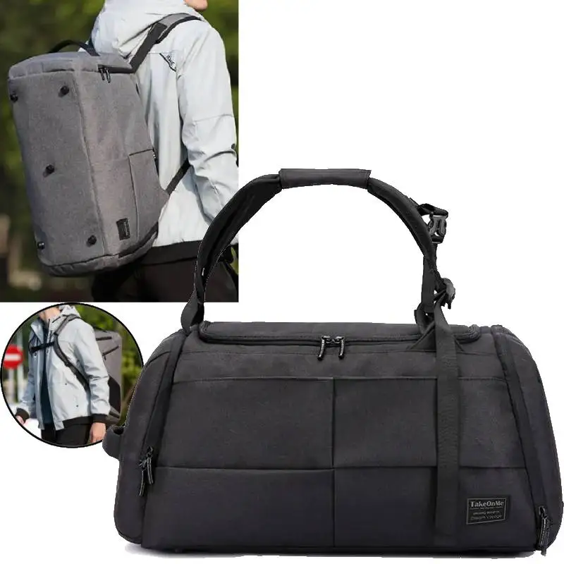 

Men's Travel Duffle Backpack Shot Trip Luggage Tote Bag Outdoor Swimming Climbing Camping Storage Handbag Sports Hiking Rucksack