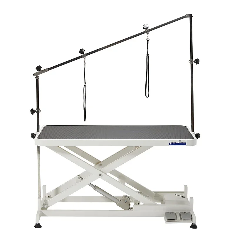 طاولة مستحضرات التجميل الكهربائية ذات الرفع الكهربائي الهيدروليكي المنخفض للغاية للحيوانات الأليفة Golden Retriever #1