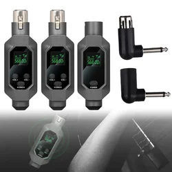 Professional Dynamic Microphone Wireless Converter XLR Transmitter Receiver 30Hz-15kHz Frequency Response 80m Range Mic System