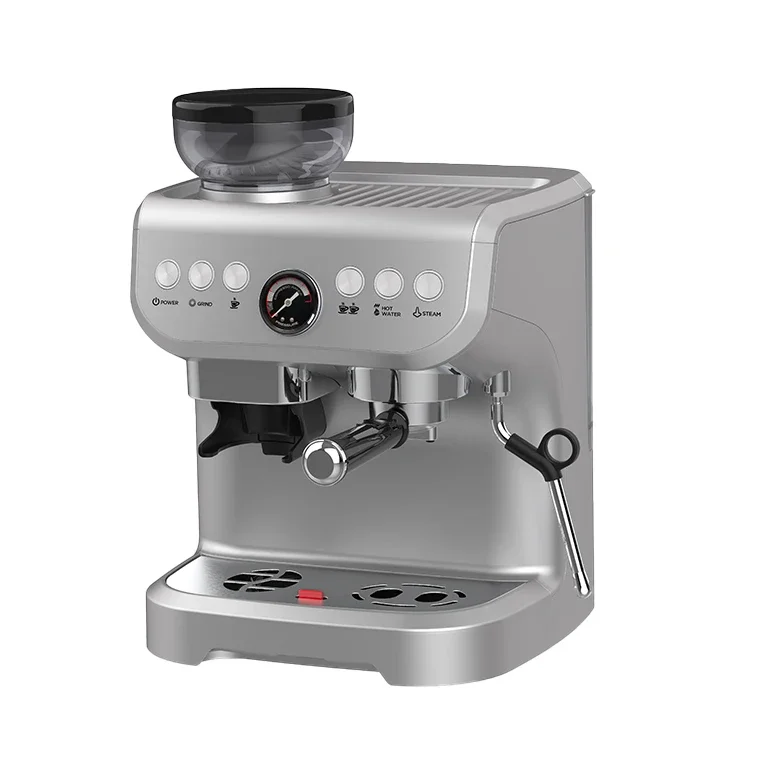 Real manufacture coffee beans grinding 1 group automatic 3 in 1 espresso coffee machine with price