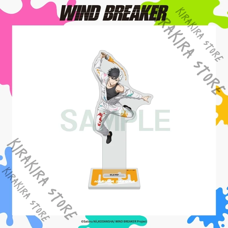 WIND BREAKER Umemiya Hajime KAJI REN Kiryu Mitsuki Cosplay Standing Plate Indicative Board Official Anime Ornaments Mascot view 2