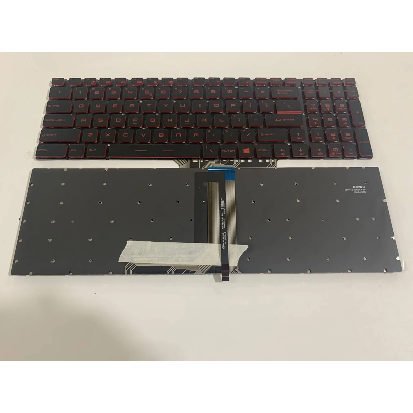 US Layout for MSI GL63 GP63VR MS-16P4 MS-16P5 MS-16P6 MS-16P7 MS-16P8 Laptop Keyboard Red backlit