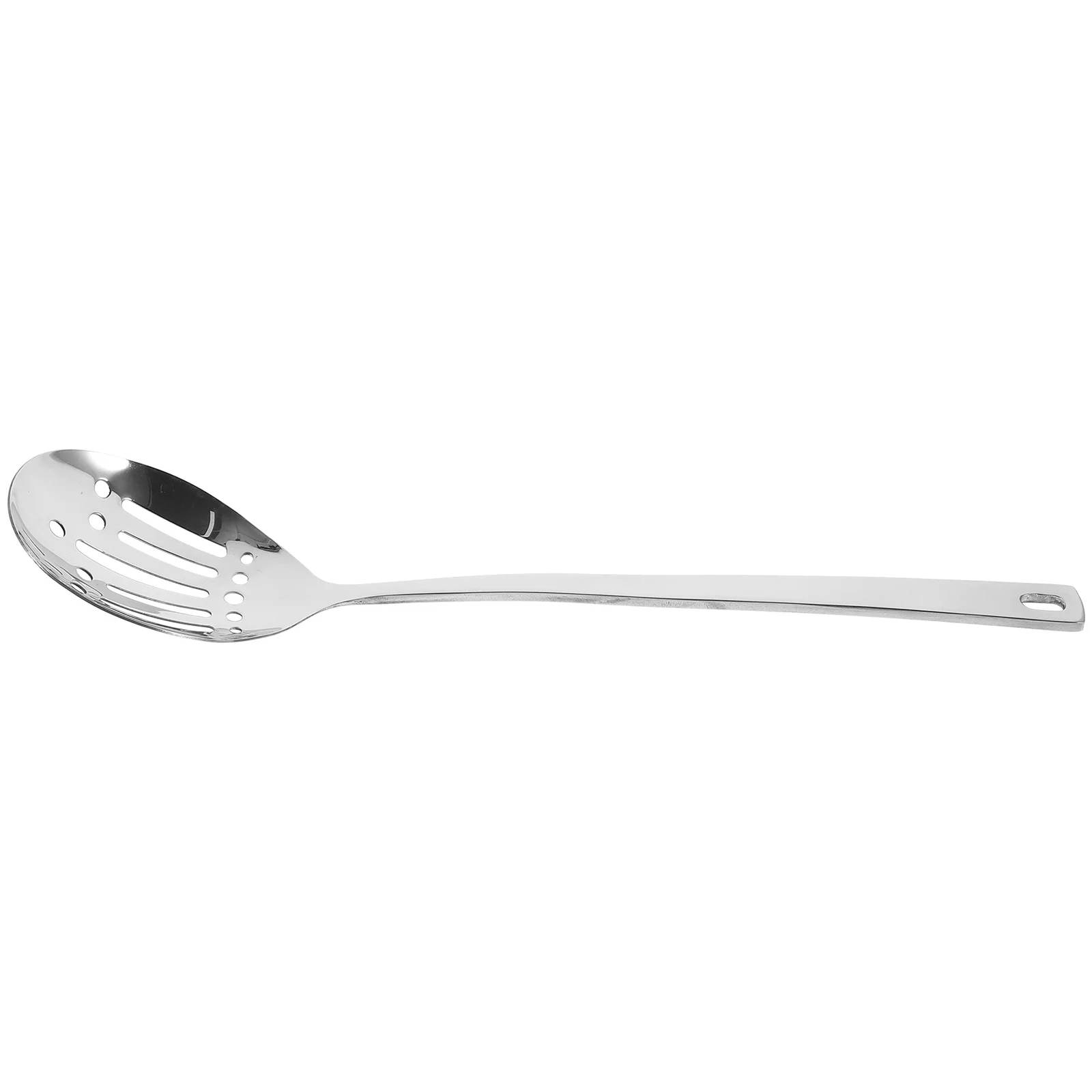 

Stainless Steel Spoon Spoon Perforated Hollow Food Serving Frying Soup Kitchen Spatula Gadgets Easy Clean