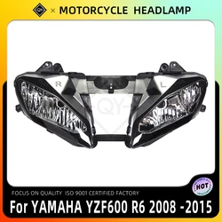 LQYL Motorcycle Headlight Headlamp Head Light Lamp Assembly For YAMAHA YZF-R6 YZF 600 R6 2008 2016