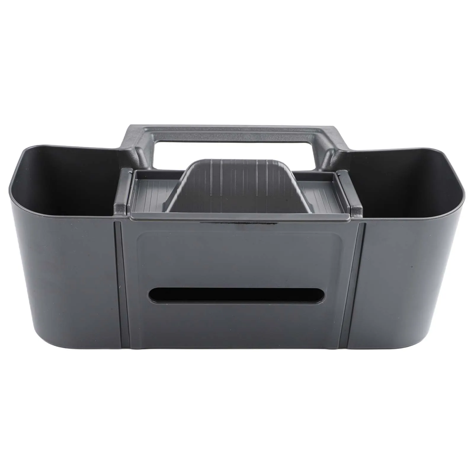 For Sienna 2021 Cup Holder Adapter Center Console Rear Armrest Upgrade Gray Flat Cover Stand Type Center Placement