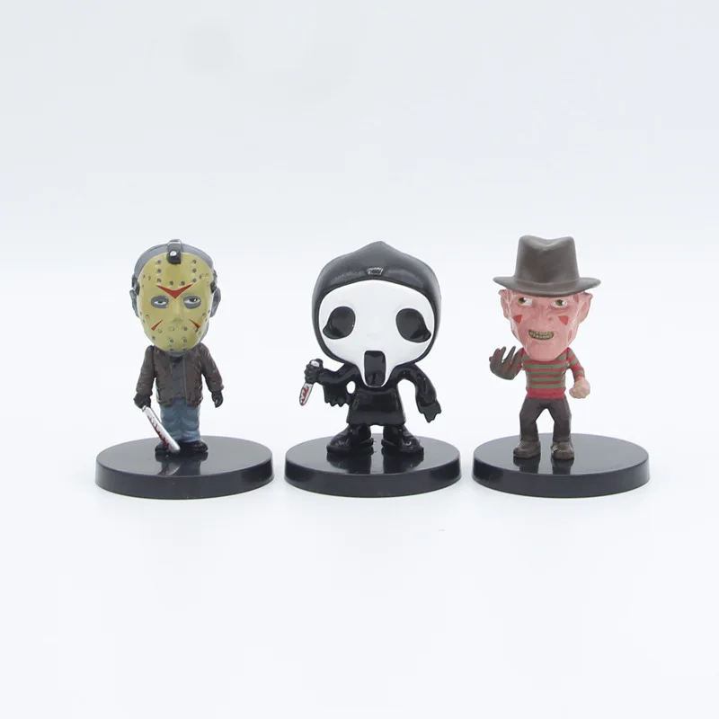 10 Stuks Jason Voorhees Kinderspel Anime Actiefiguurmodel Collectie Cartoon Beeldje Speelgoed