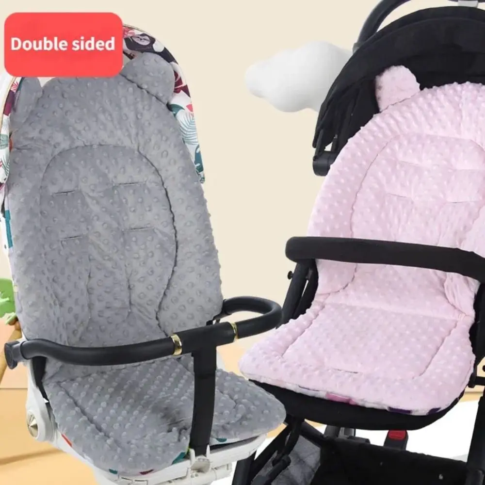 

Breathable Cotton Baby Stroller Cushion Windproof Washable Pushchair Car Mat Multi-function Warm Baby's Cushion All Seasons