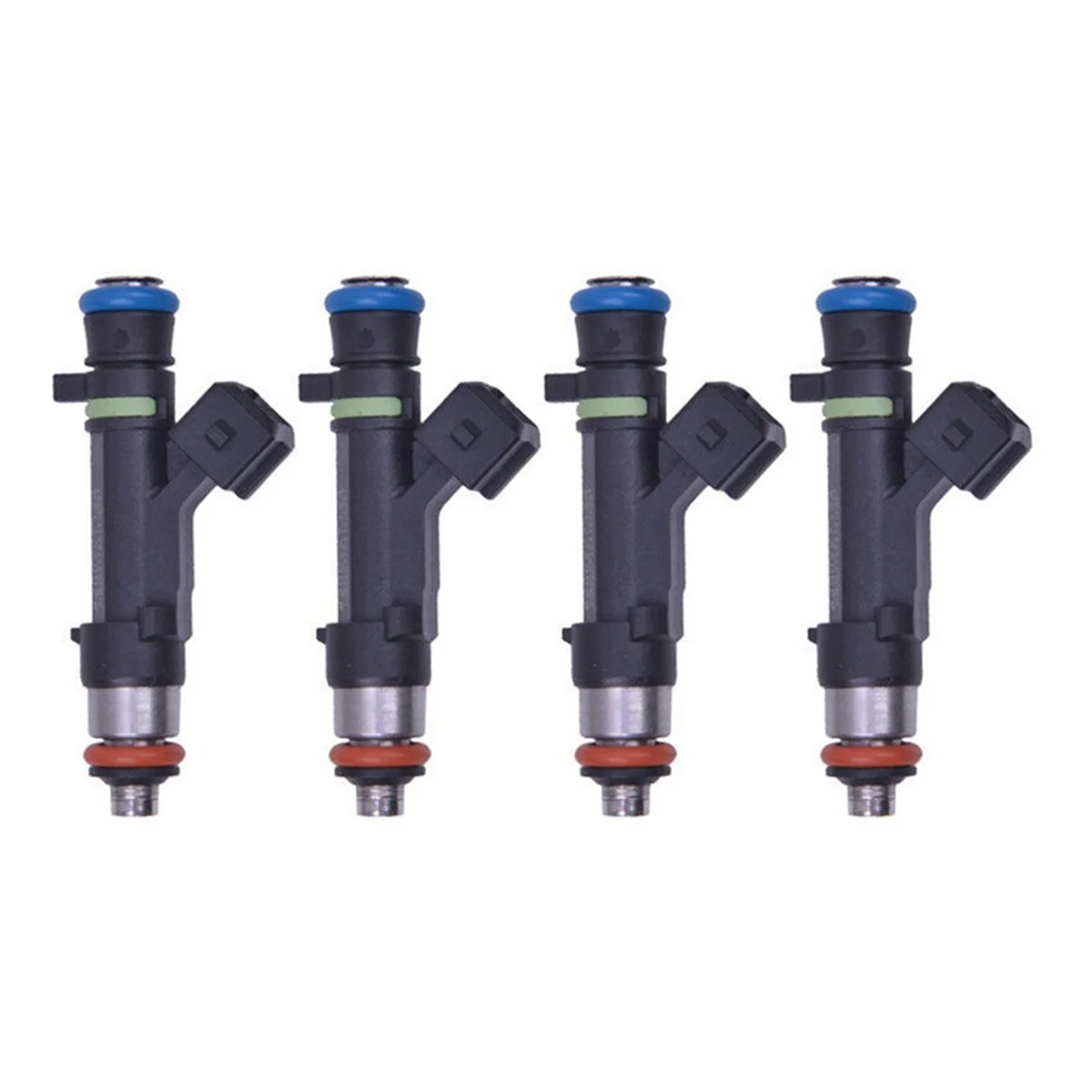 4PCS Car Fuel Injectors for Dacia 2004 Lodgy Dokker Renault Logan 1.4-1.6L Fuel Injector Nozzle 0280158034 8200227124