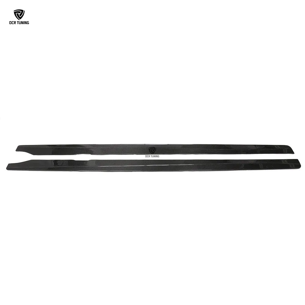 AC Style Dry Carbon Side Skirt For  G87 M2 Car Side Skirts Extension Spoiler