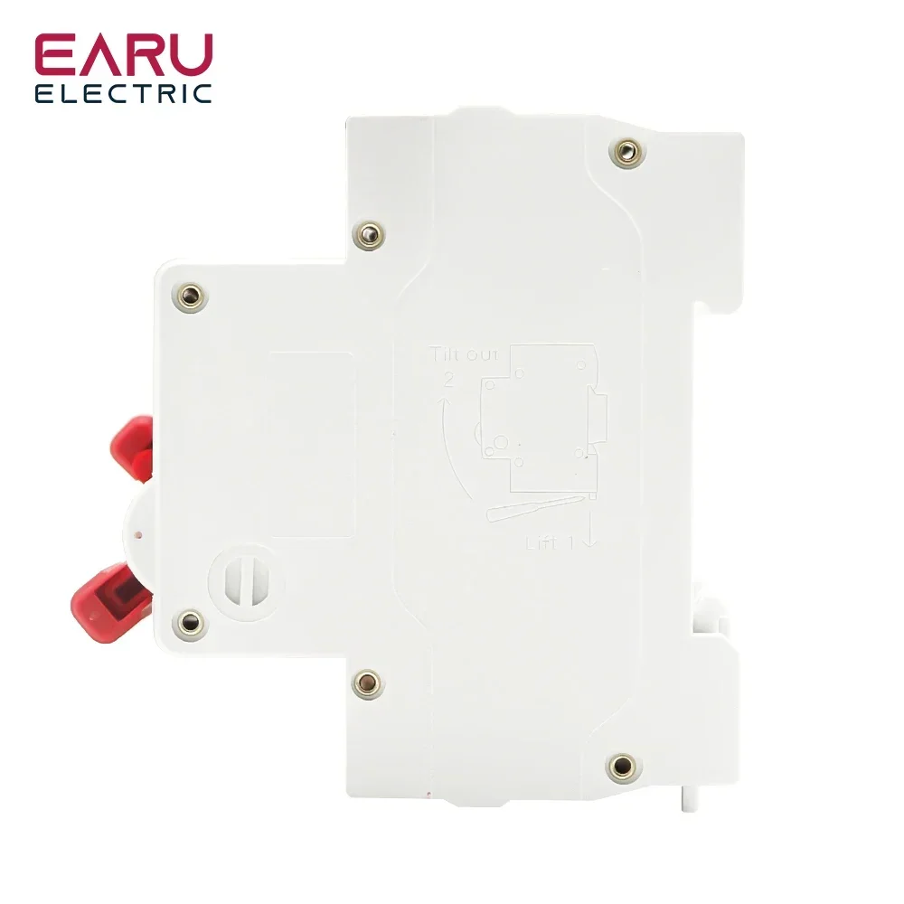 2P + 2P MTS AC 400 В двойной силовой автоматический выключатель с ручной блокировкой передачи на DIN-рейку изолирующий переключатель MCB 16A 40A 63A