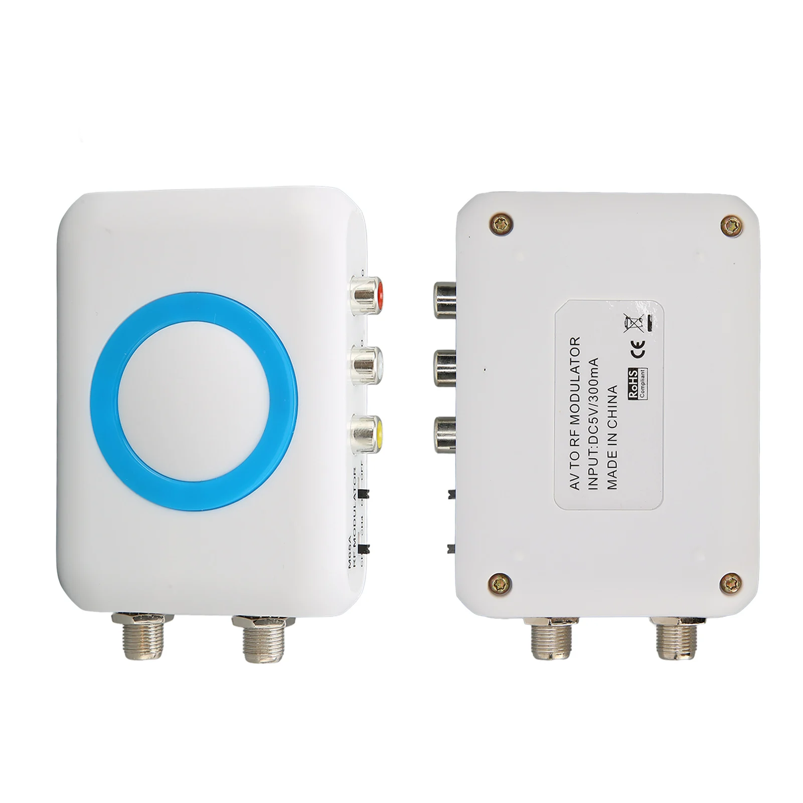 M65A‑NTSC RF Modulator Support AV Output Professional HD VHF Demodulator Converter for CATV System