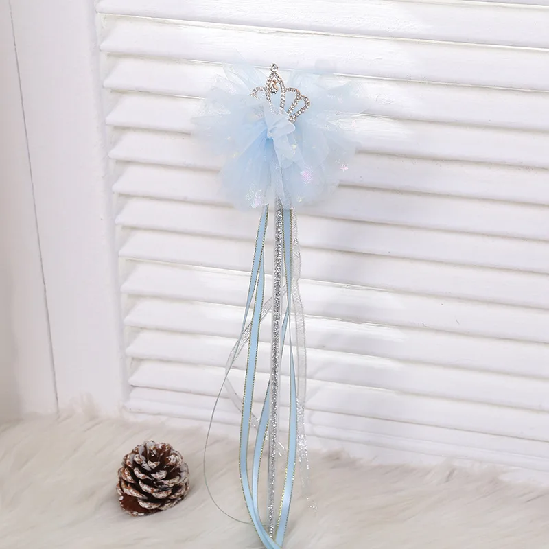 2024 New Sweet Girl Angel Magic Wand Tassel Fairy Wand Colorful Cute Children Party Dress Up Performance Cosplay Props