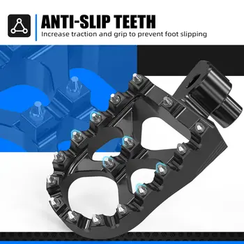 NICECNC 야마하 YZ125 YZ250 1998-2019 YZ250F YZ450F WR250F WR450F YZ65 YZ85 YZ125X YZ250X YZ250FX YZ450FX용 풋레스트/풋페그 8 best sales yz450f - №4