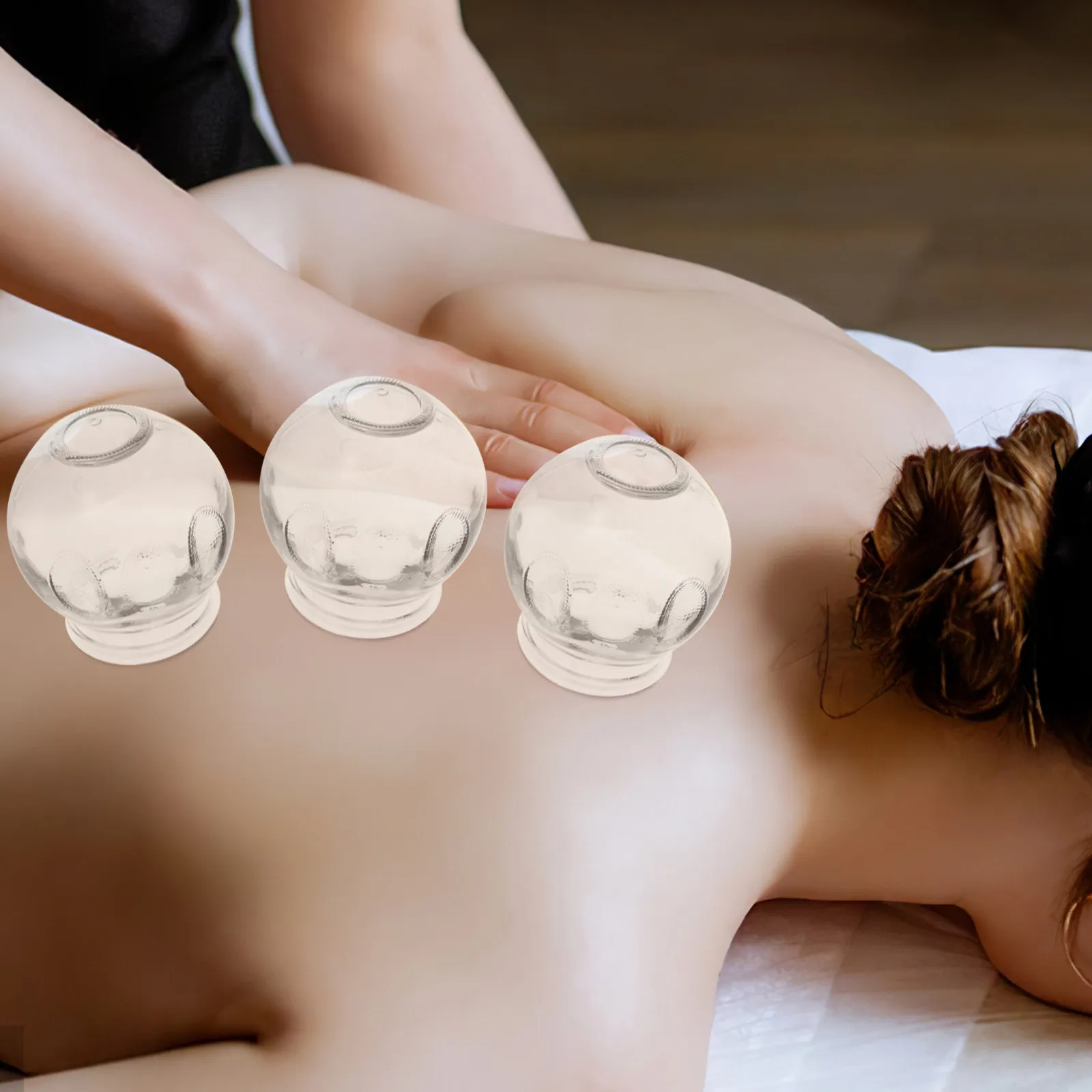 

Набор для вакуумной терапии из 5 стаканов из усиленного стекла для безопасного и эффективного восстановления мышц и улучшения кровообращения