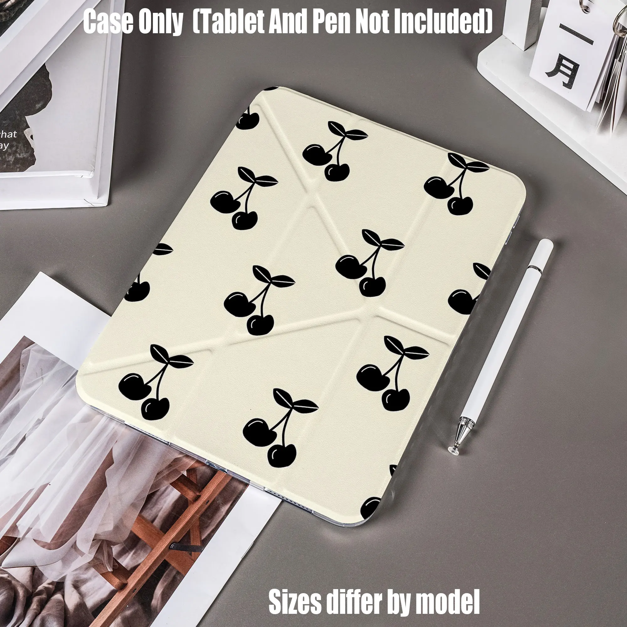 

Slim Fit Premium TPU Tablet Cover, Shockproof Durable Lightweight Protective Case for iPad Samsung Huawei Honor Redmi Xiaomi