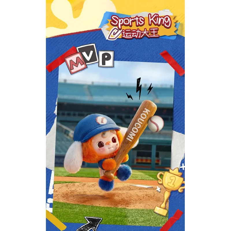 TOPTOY KOUCOMI I AM THE KING Series Blind Box Mystery Box Toys Cute Action Anime Figure Kawaii Model Gift