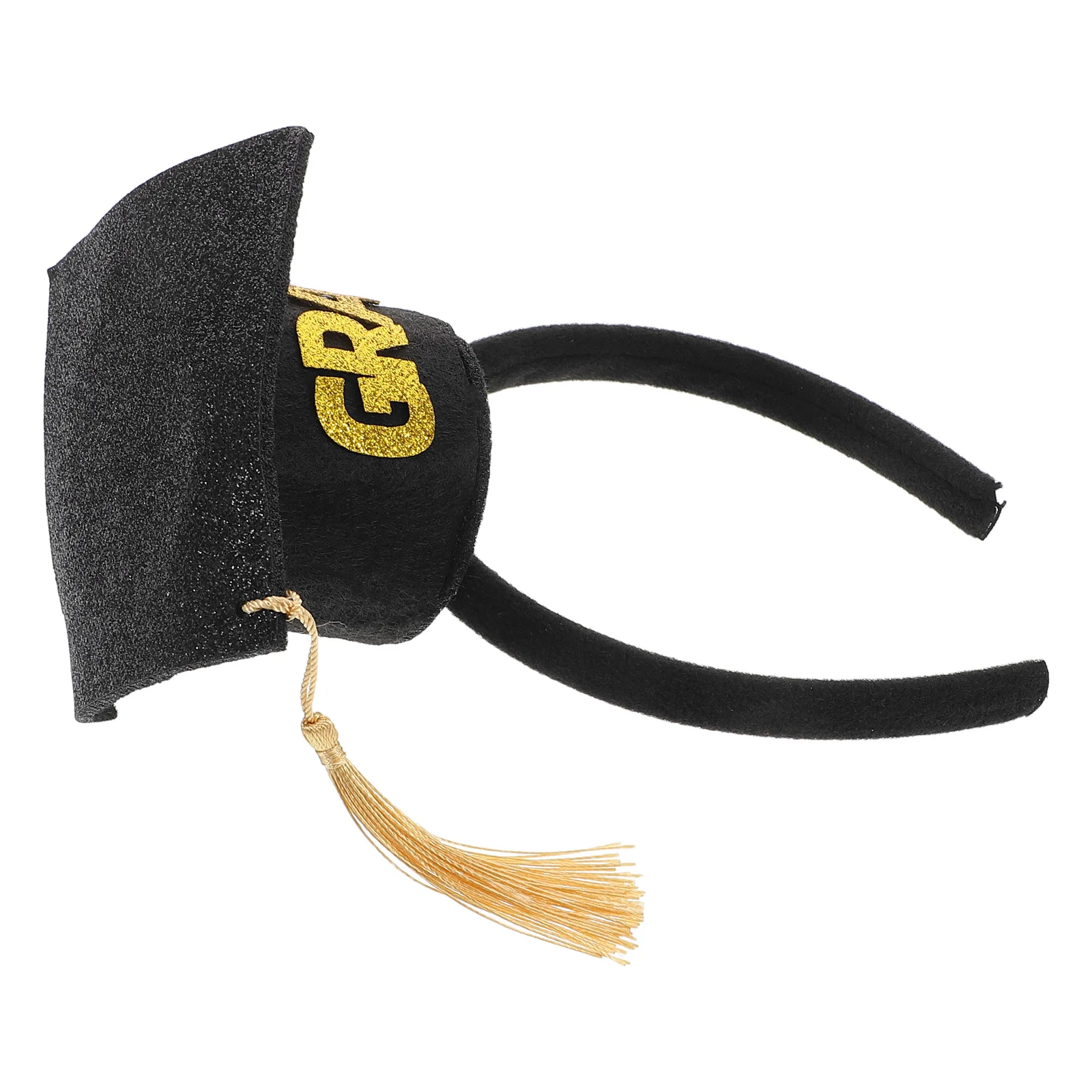 

Graduation Headbands Tassel Decorations Non Woven Plastic Comfortable Supplies Mini Cap Hairstyle Matching Event Accessories