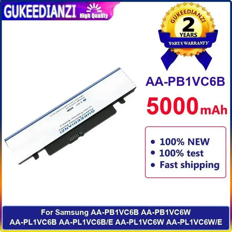 

Для Samsung AA-PB1VC6B AA-PB1VC6W AA-PL1VC6B E AA-PL1VC6W 5000 мАч аккумулятор для ноутбука высокой емкости