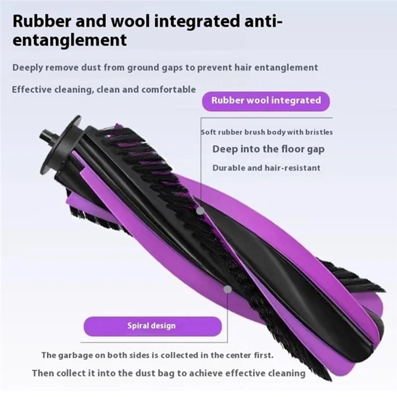 CKFAM-For JONR P20 Pro استبدال أجزاء 9 قطعة قابل للغسل الجانب الرئيسي فرشاة كيس لجميع الغبار جهاز آلي لتنظيف الأتربة الملحقات