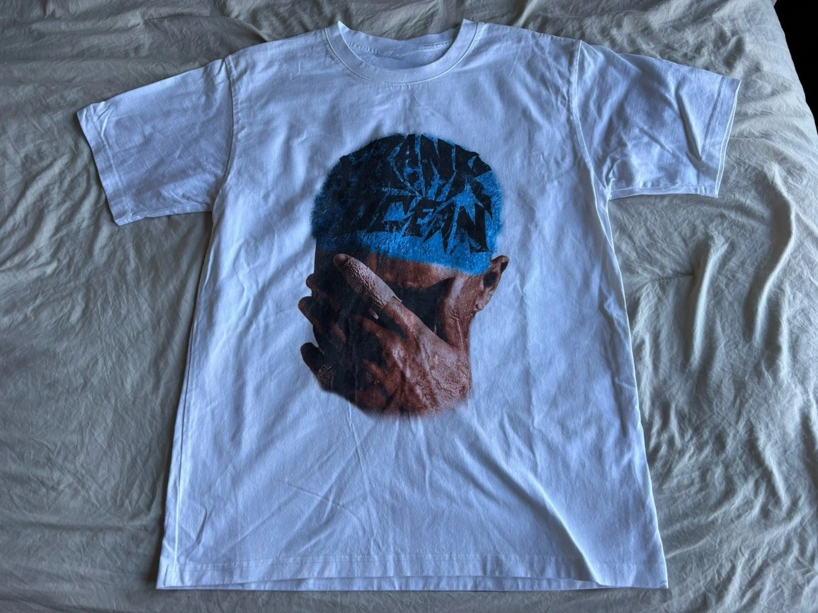 

Rapper Frank Retro Graphic T Shirt Men's Hip Hop Ocean Album Clothing T-Shirts Y2k Unisex Blond Fashion Oversized Cotton T-shirt