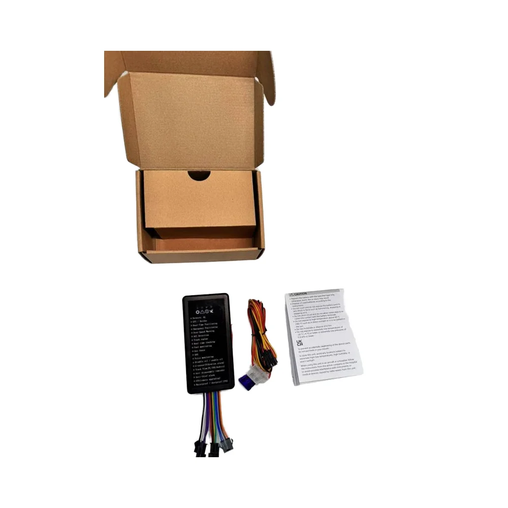 Exclusivo rastreador GPS de coche en tiempo Real con alarma de remolque, aplicación sin batería de respaldo de alta calidad, con interfaz SOS y valla Geo