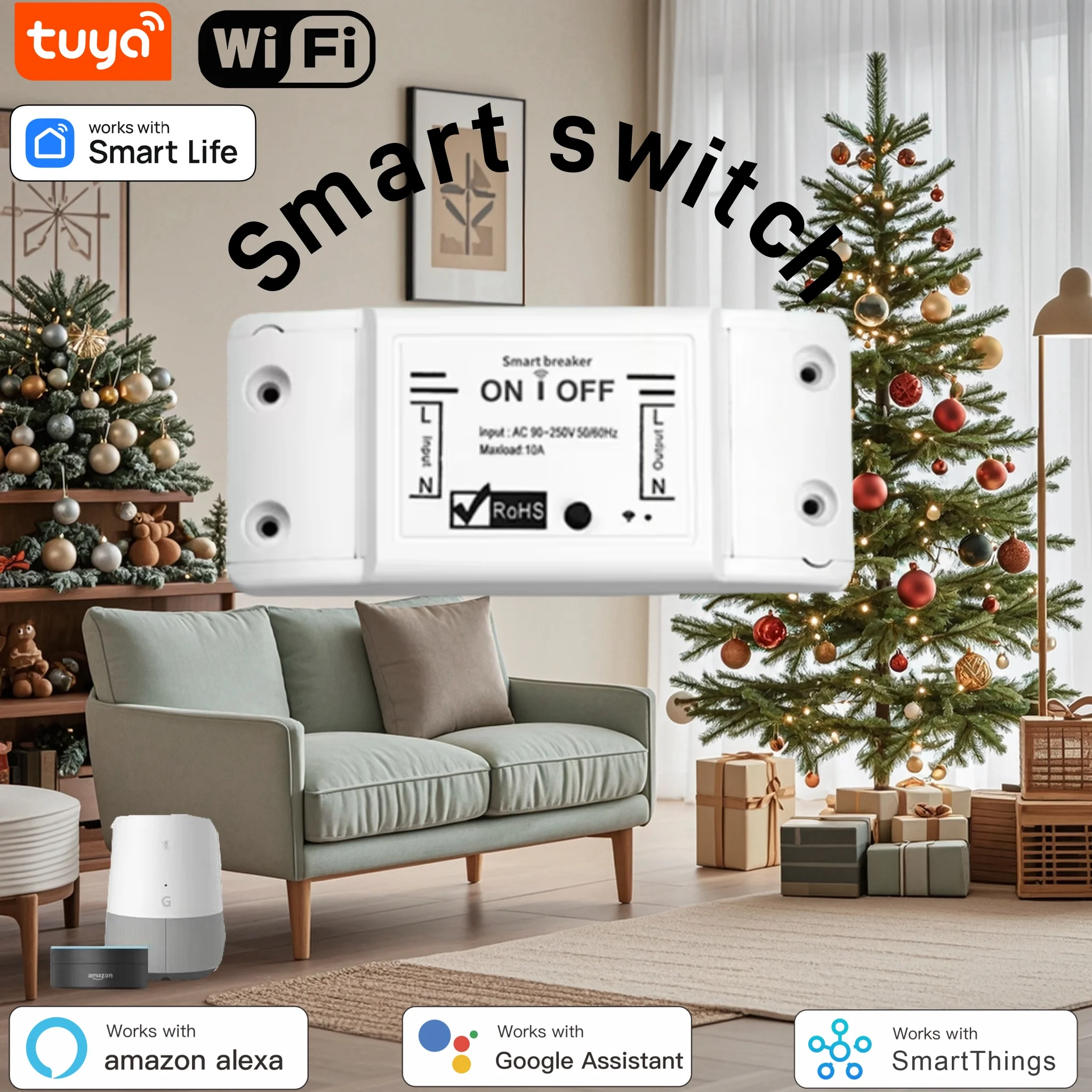 Smart Ir Remote Controller - Interrupteur WiFi Tuya : Télécommande, commande