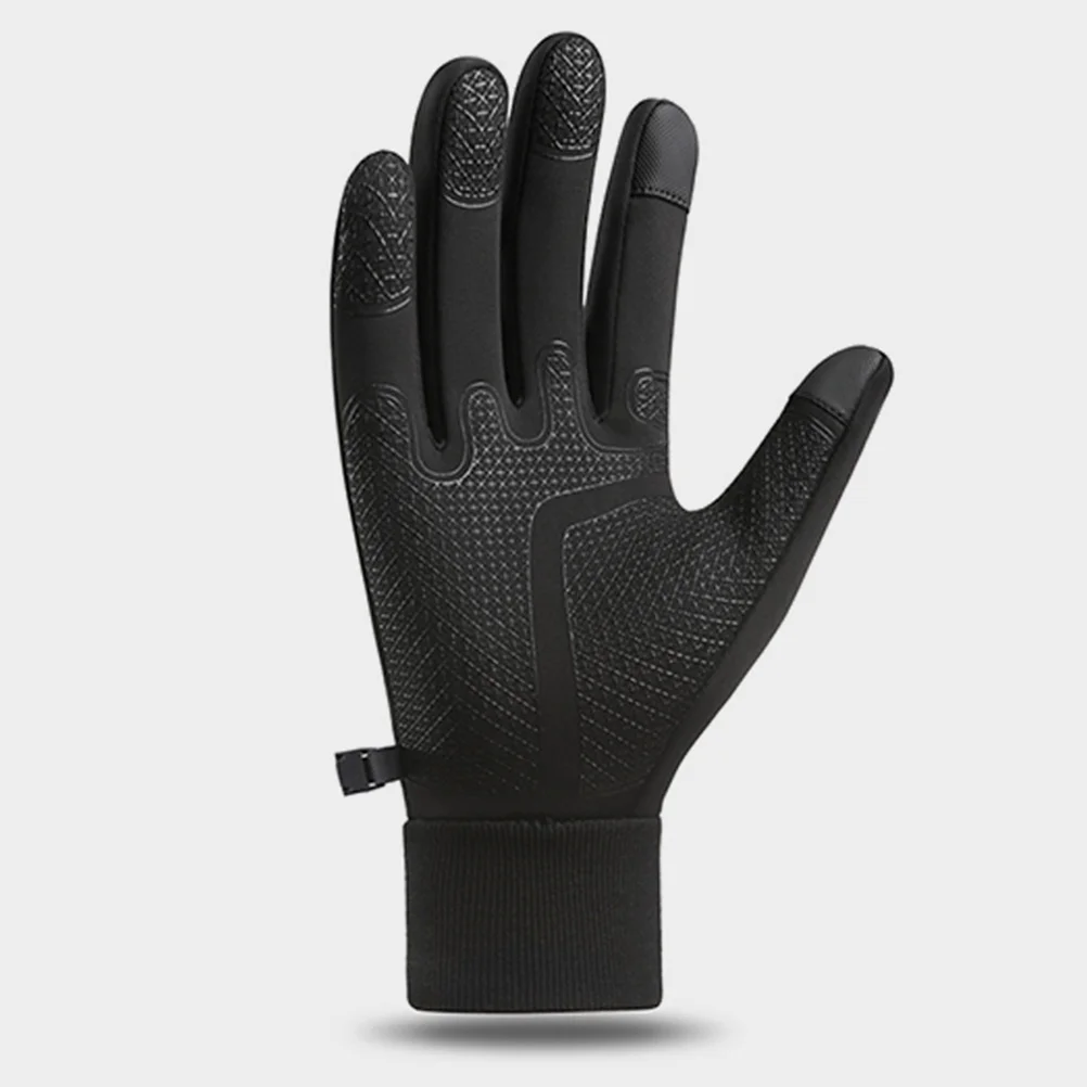 

Thermal Polyester Gloves for Men H Warmer Running Winter Outdoor Sports Touchscreen Shockproof Anti Sweat Cold Weather Work