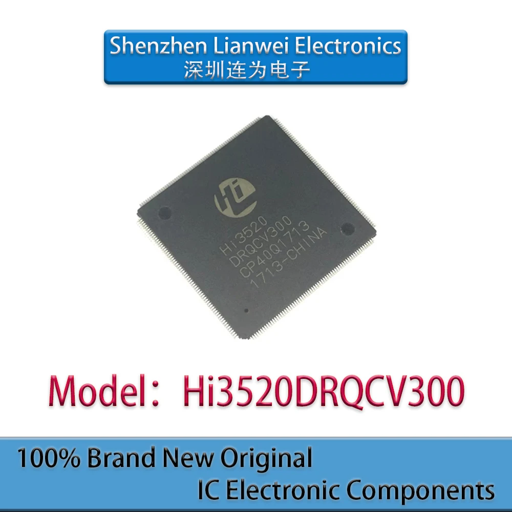 

100% New Original Hi3520DRQCV300 Hi3520 IC Chipset LQFP-256