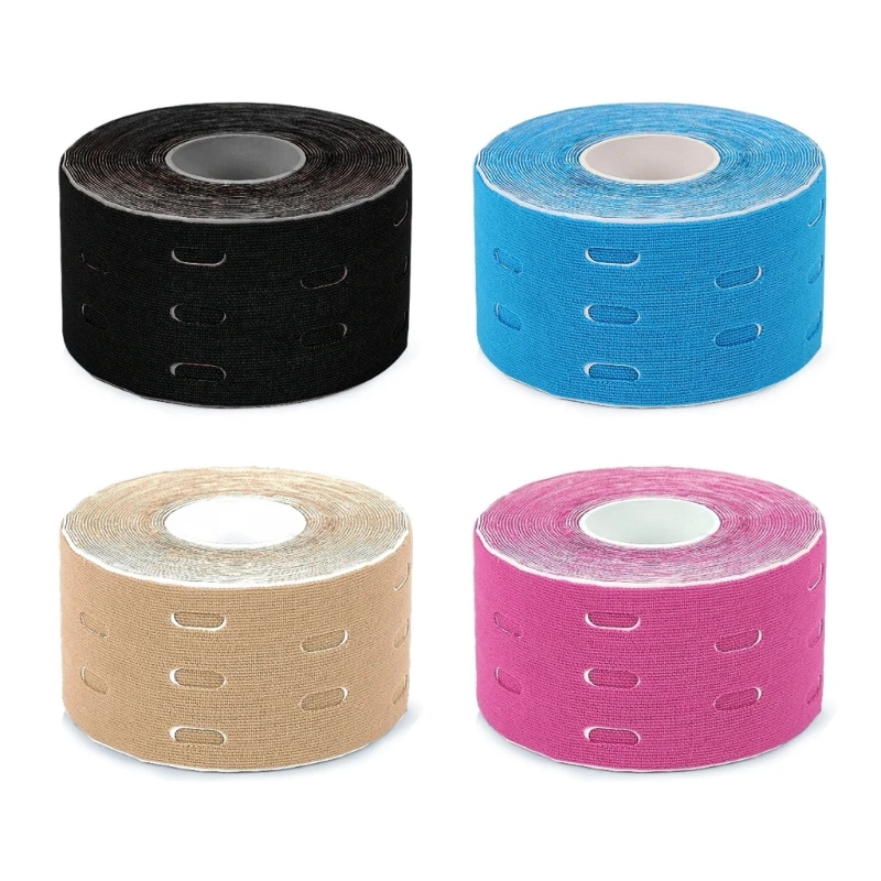 1 / 2Roll Kinesiology Tape Elastic Therapeutic Sport Tape Bandage Pain Relief