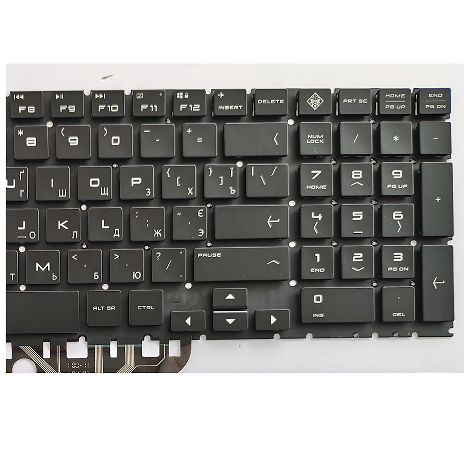 

RU Layout for HP Omen 17-CB1055CL 17-CB1010CA 17-cb1070nr 17-cb1072nr cb0050nr 17-CB Laptop Keyboard
