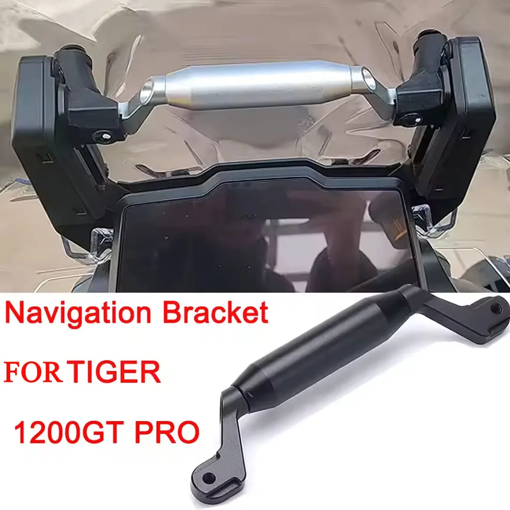 

Motorcycle For Tiger1200 Tiger 1200 GT Pro 2023 2024 GPS Navigation Bracket Phone USB Charge Holder Navigation Bracket Base