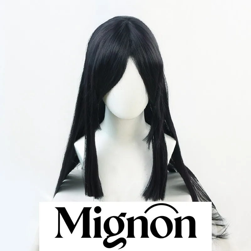 

Demon Slayer: Kimetsu no Yaiba Косплей Парик Nakime Косплей Парик Черные Длинные Прямые Волосы