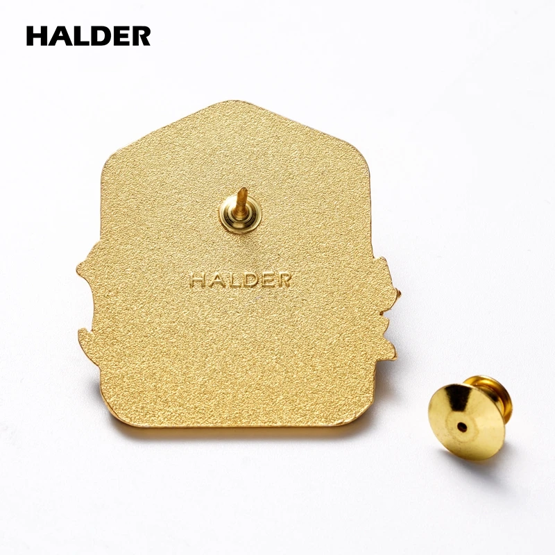 HALDER Harpy Eagle Bird Nest Enamel Brooch Animal Pin Backpack Costume Badge Accessories Denim Jacket Jewelry Collection Gift