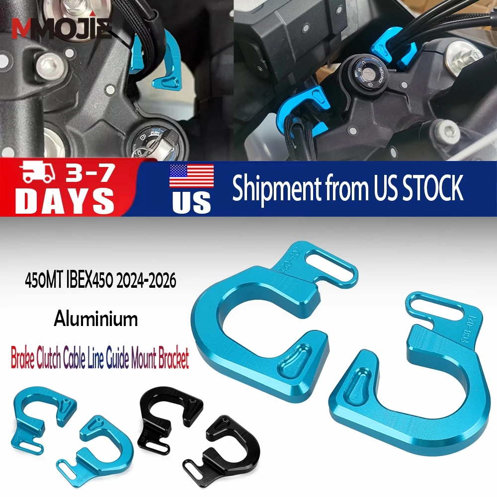 

IBEX450 450MT 2024 2025 2026 Аксессуары для мотоциклов Трос тормозной муфты Направляющий кронштейн для CFMOTO CF MOTO 450 MT MT450