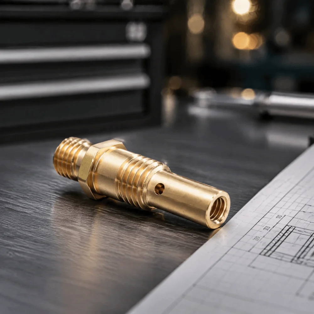 Brass MIG Welding Gun Gas Diffuser M9x1.25 Threading 35-50 Size MIG Welding Gas Diffuser Welding Gun Diffuser