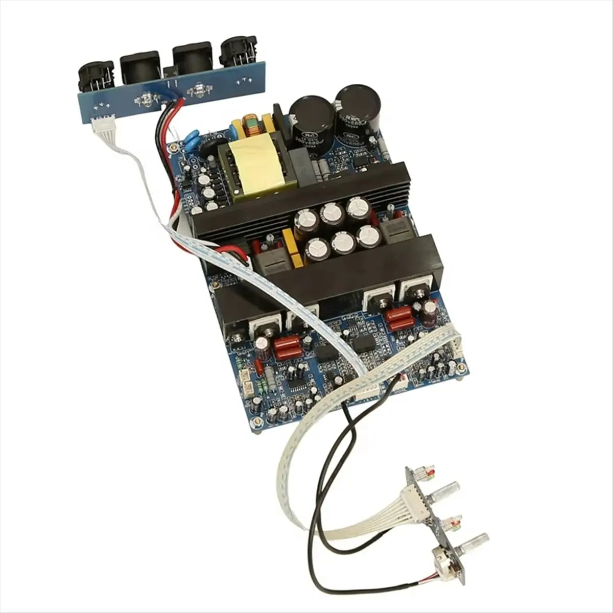 New IRS2092 Stereo Digital Amplifier Board 500W+500W Dual Channel Audio Amplifier with Volume Adjustment