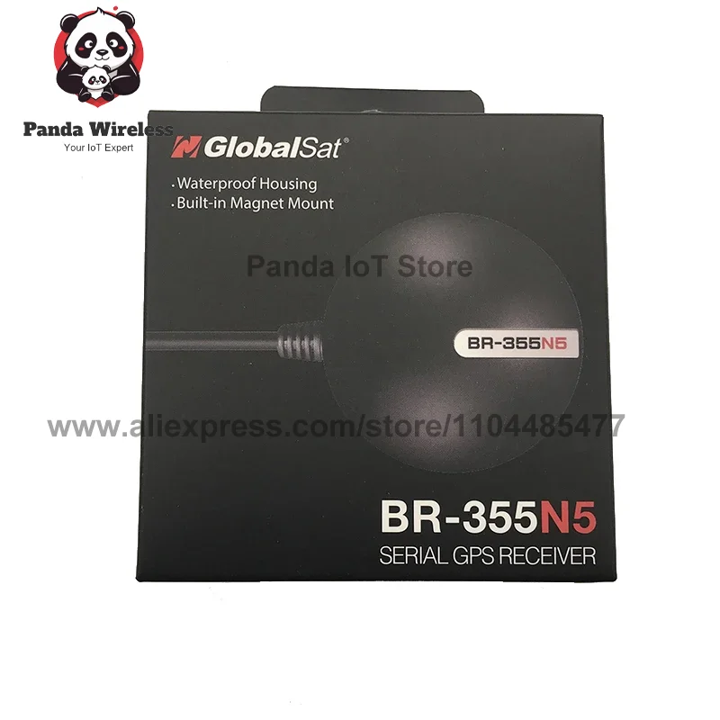 

1 шт. BR-355N5 кабель GPS-приемник-GlobalSat G-Mouse PS2 интерфейс магнитный высокоточный навигационный RS232 GNSS заменяет BR355S4