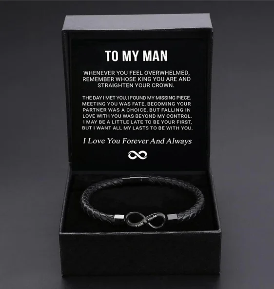 Man Bracelet Customized Valentine's Day Gift