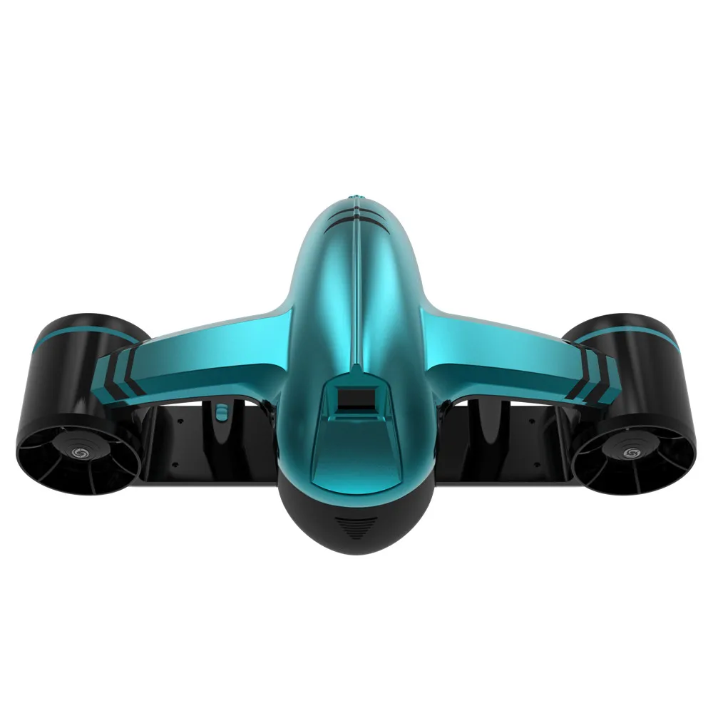 강력 15000MAH 리튬 배터리 수중 스쿠터, 바다 다이빙용 3 단 스위치 OLED 데이터 디스플레이