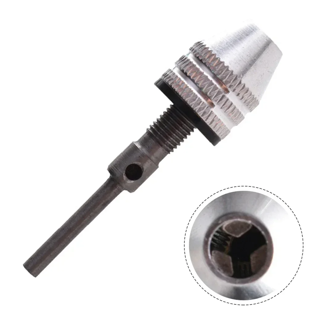 0.3-3.4mm Drill Chuck 3mm Shank Electric Grinder Keyless Drill Chucks Adapter Converter For Electric Grinder Engraving Machine