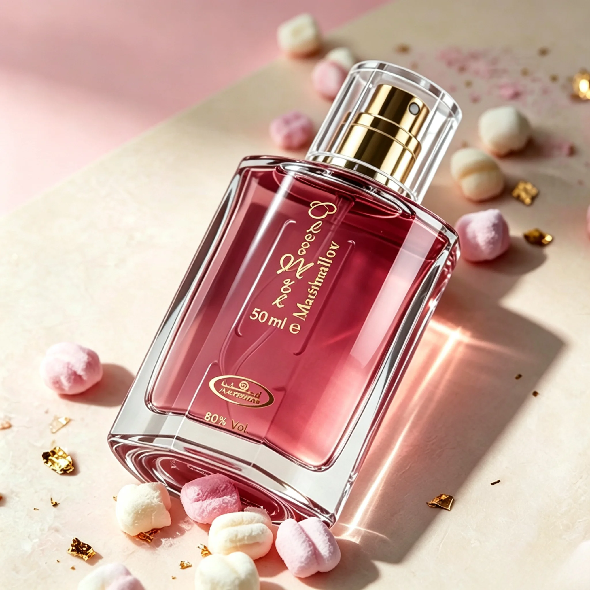 Choco Musk Marshmallow Unisex Eau De Parfume 1.65 Fl Oz Natural Spray Cologne Perfume for Men And Women